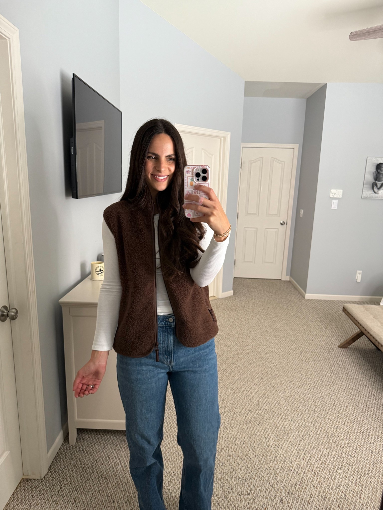 Fleece vests from amazon! tts
A great look for less find. 

Neutral outfits
Amazon outfits


#LTKootd #LTKSaleAlert #LTKTall