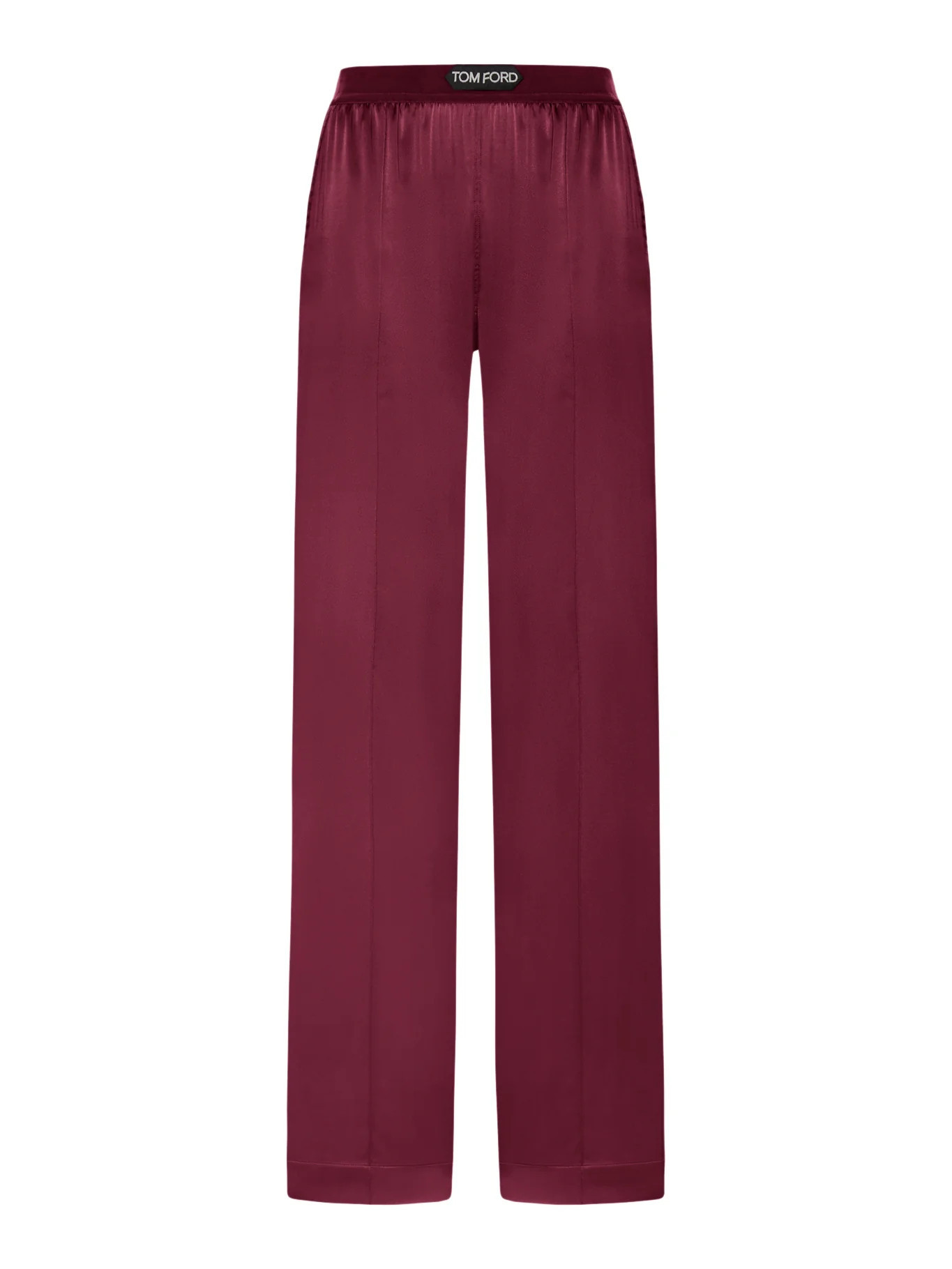 STRETCH SILK SATIN PANTS - Tom Ford - Woman | Suitnegozi INT