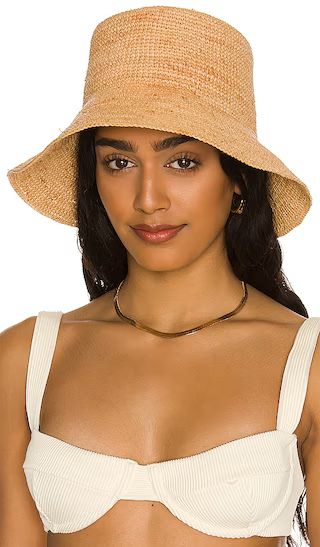Chic Crochet Bucket Hat in Natural | Revolve Clothing (Global)