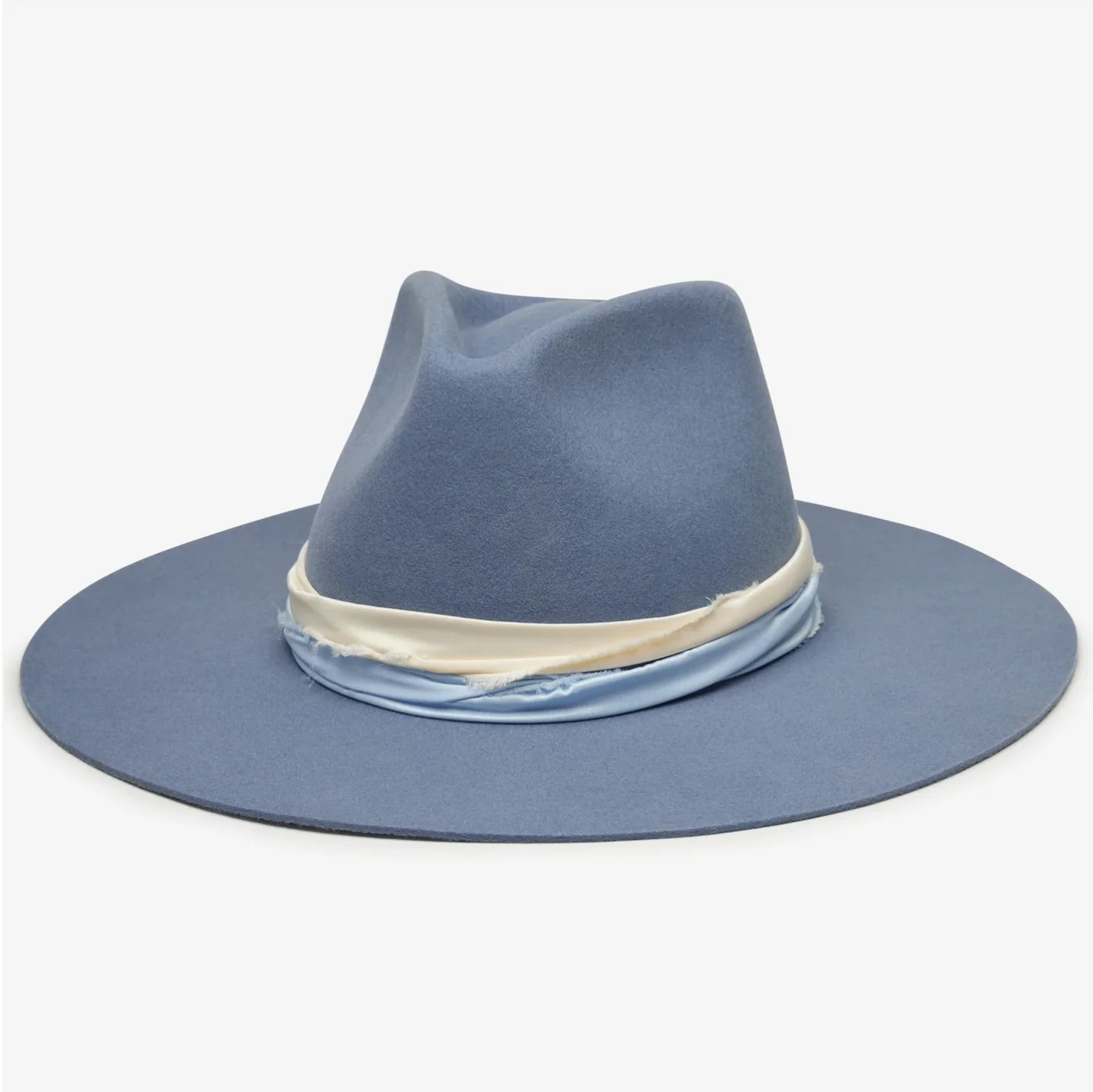 FINAL SALE!! Austin Wool Panama in Blue | Glitzy Bella