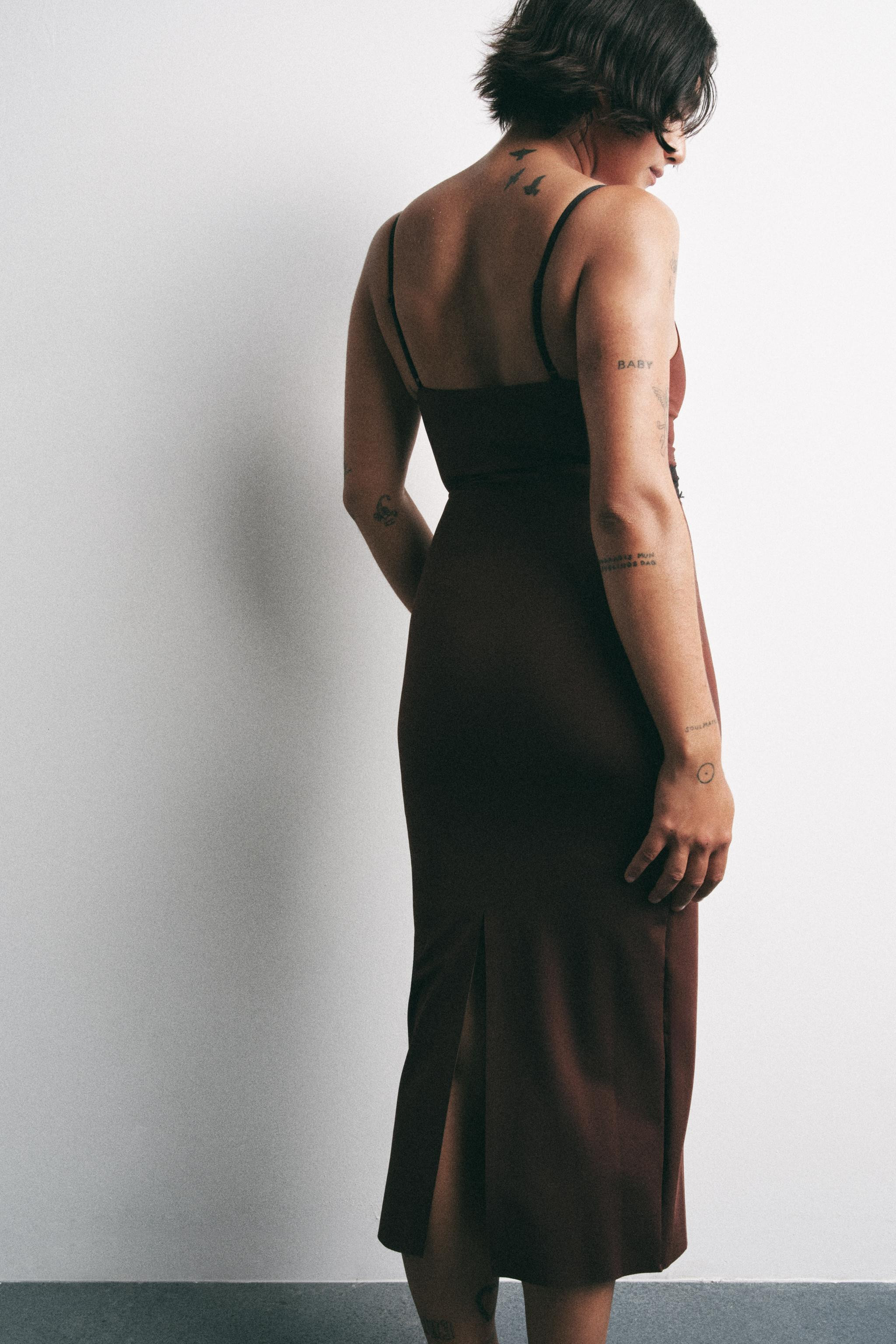 CONTRAST LACE DRESS | Zara UK