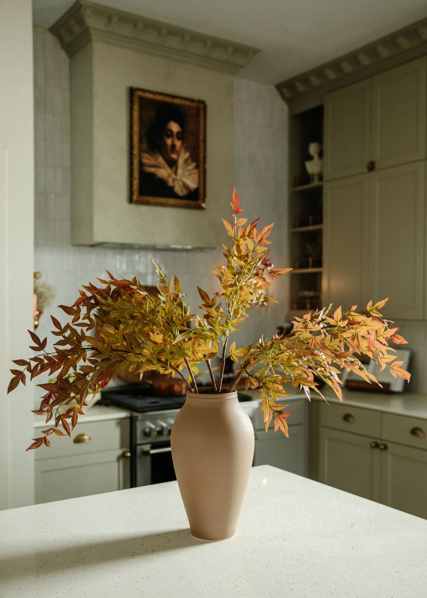 Tall Nandina Leaf Branch | Artificial Green Stems at Afloral.com | Afloral