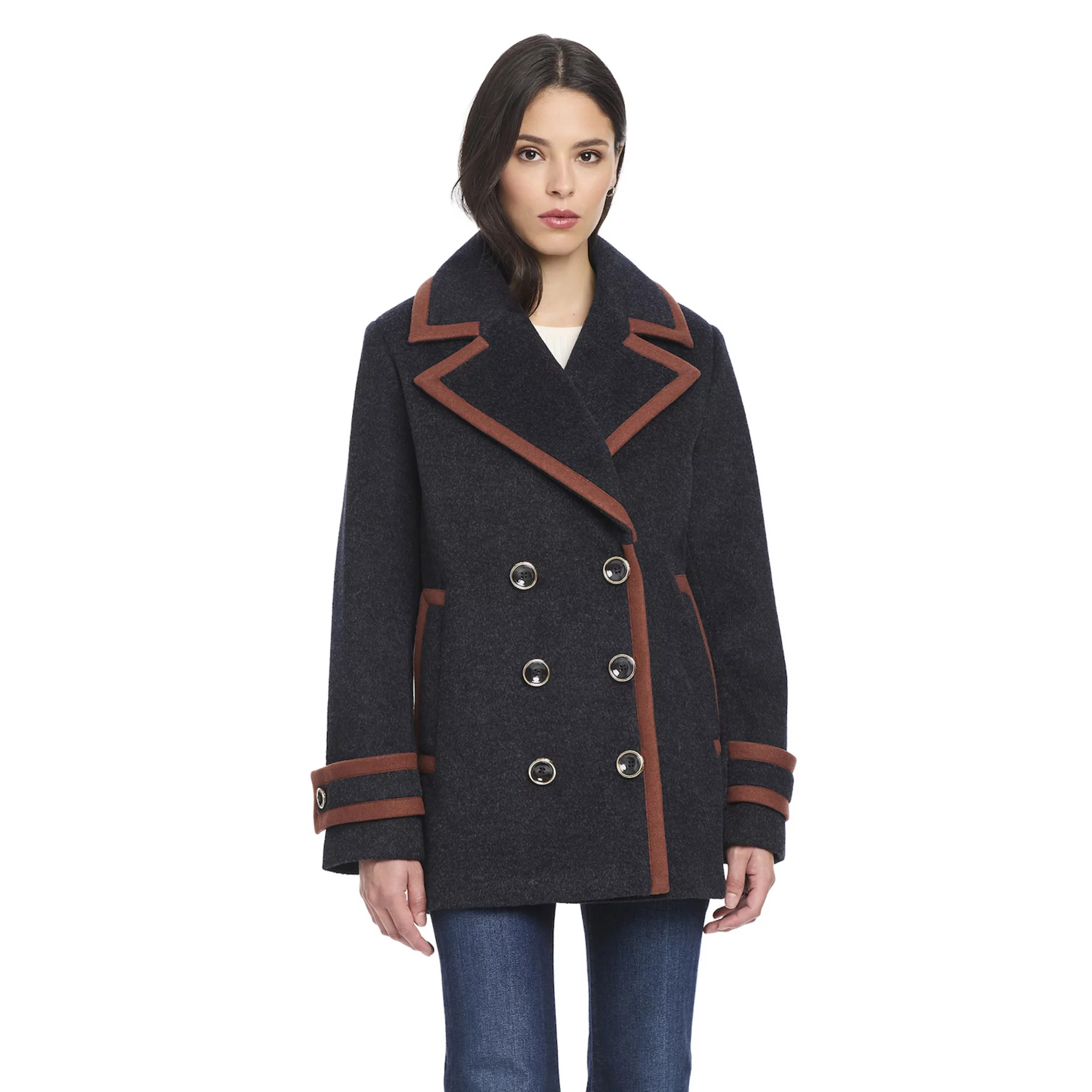Women's DRAPER JAMES RSVP™ Faux Wool Peacoat | Kohl's