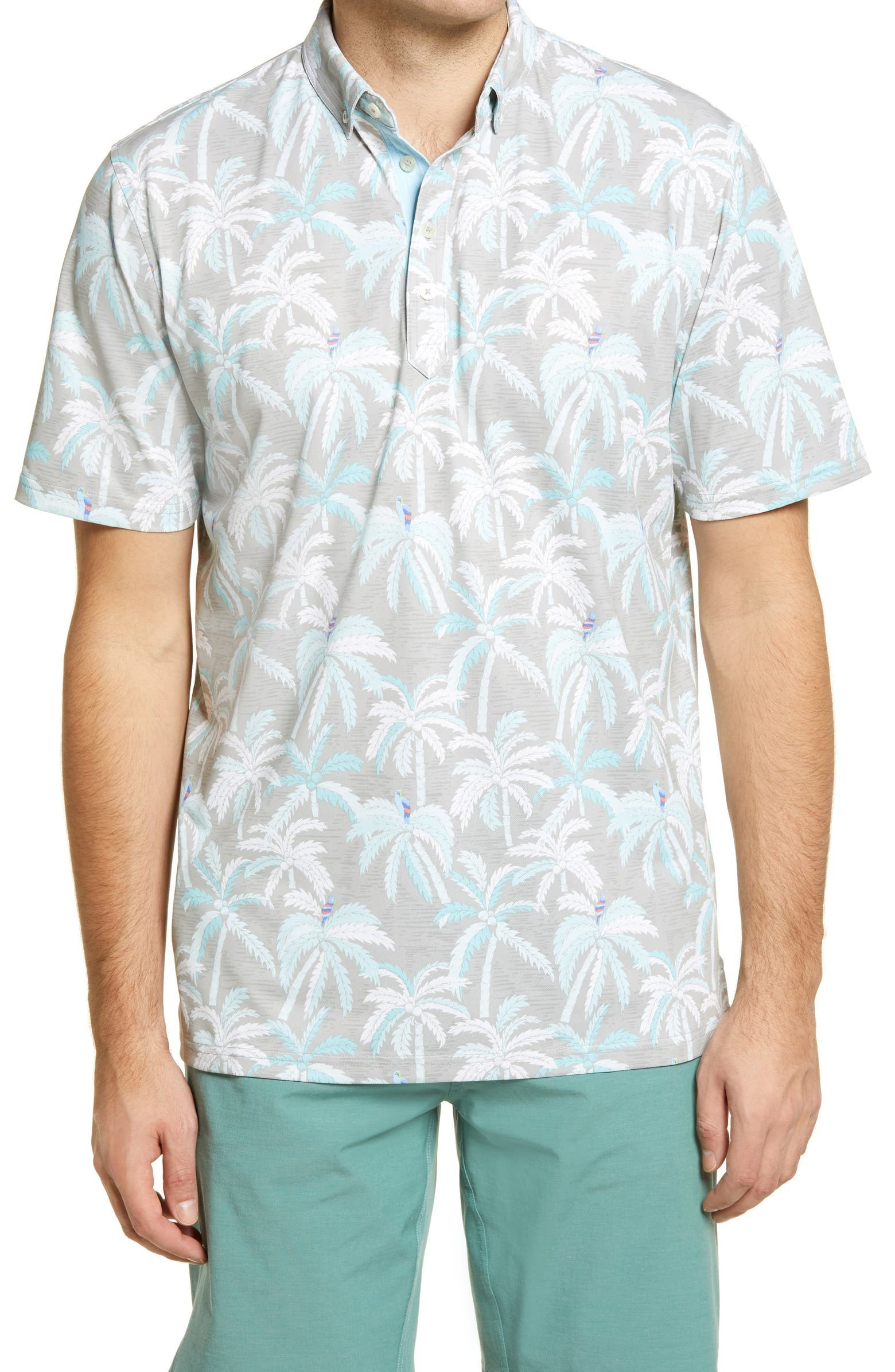 Men's Cha Cha Tropical Performance Polo | Nordstrom