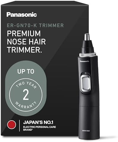 Panasonic Ear and Nose Hair Trimmer for Men with Vacuum Cleaning System, Powerful Motor and Dual-... | Amazon (US)