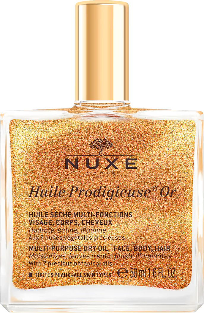 NUXE Huile Prodigieuse Shimmer Multi-Purpose Dry Oil - Luxurious Radiant Glow and Hydration for F... | Amazon (US)