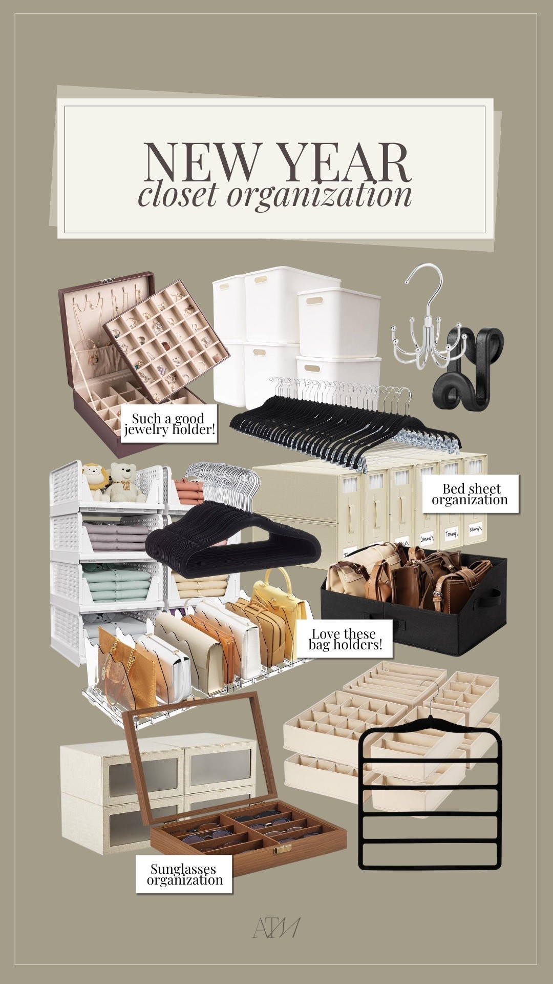 Closet organization! 

closet storage, closet organization, closet finds, new year organization, amazon storage finds 

#LTKHome