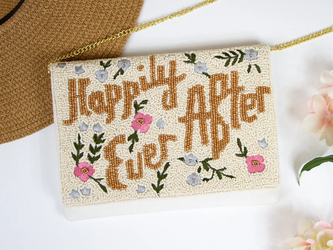 Happily Ever After Clutch Bag, Mrs Purse, Bride Clutch Purse for Wedding, Bridal Clutch, Custom G... | Etsy (CAD)