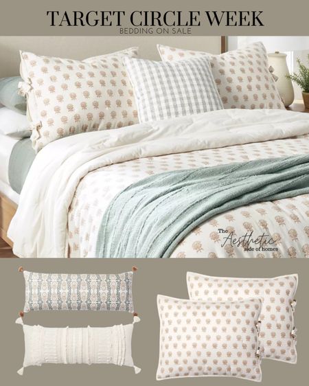 This bedding is perfect for the season and best part is that it’s on sale for target circle week 

#LTKhome #LTKSeasonal #LTKsalealert