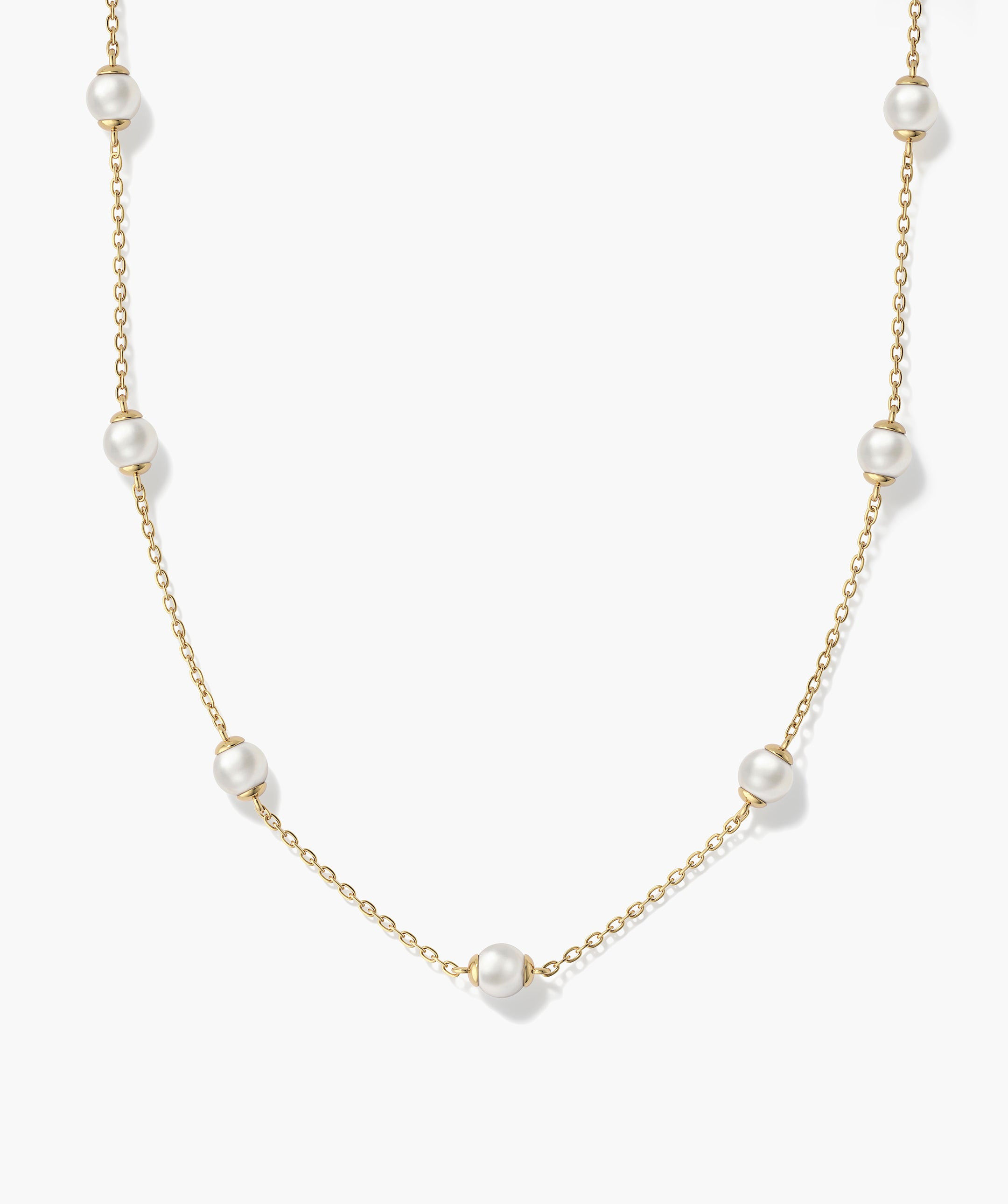 Pearl Orbit Necklace | Mejuri | Mejuri Fine Crew