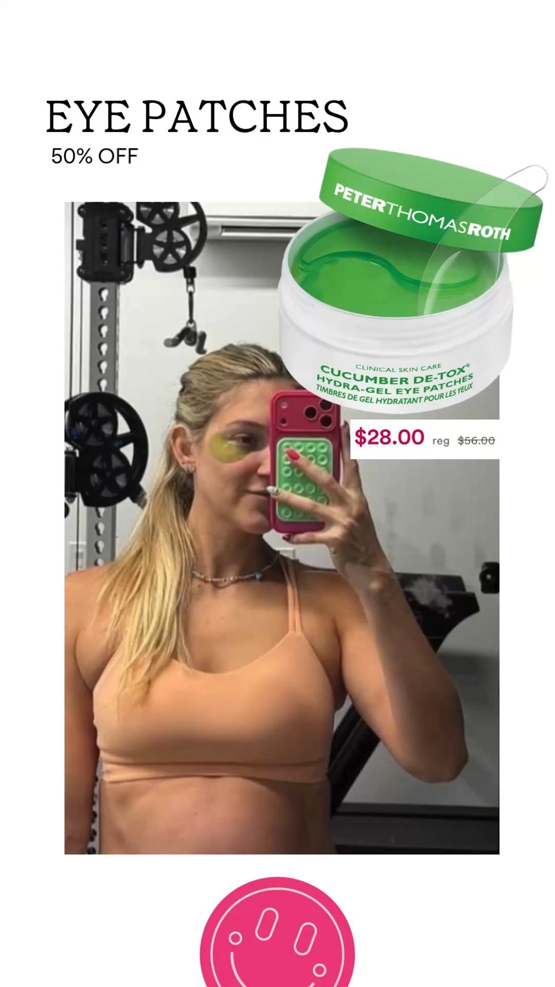 50% off my FAVORITE eye patches @ulta  only $28 today!

#LTKSaleAlert #LTKBeauty #LTKselfcare