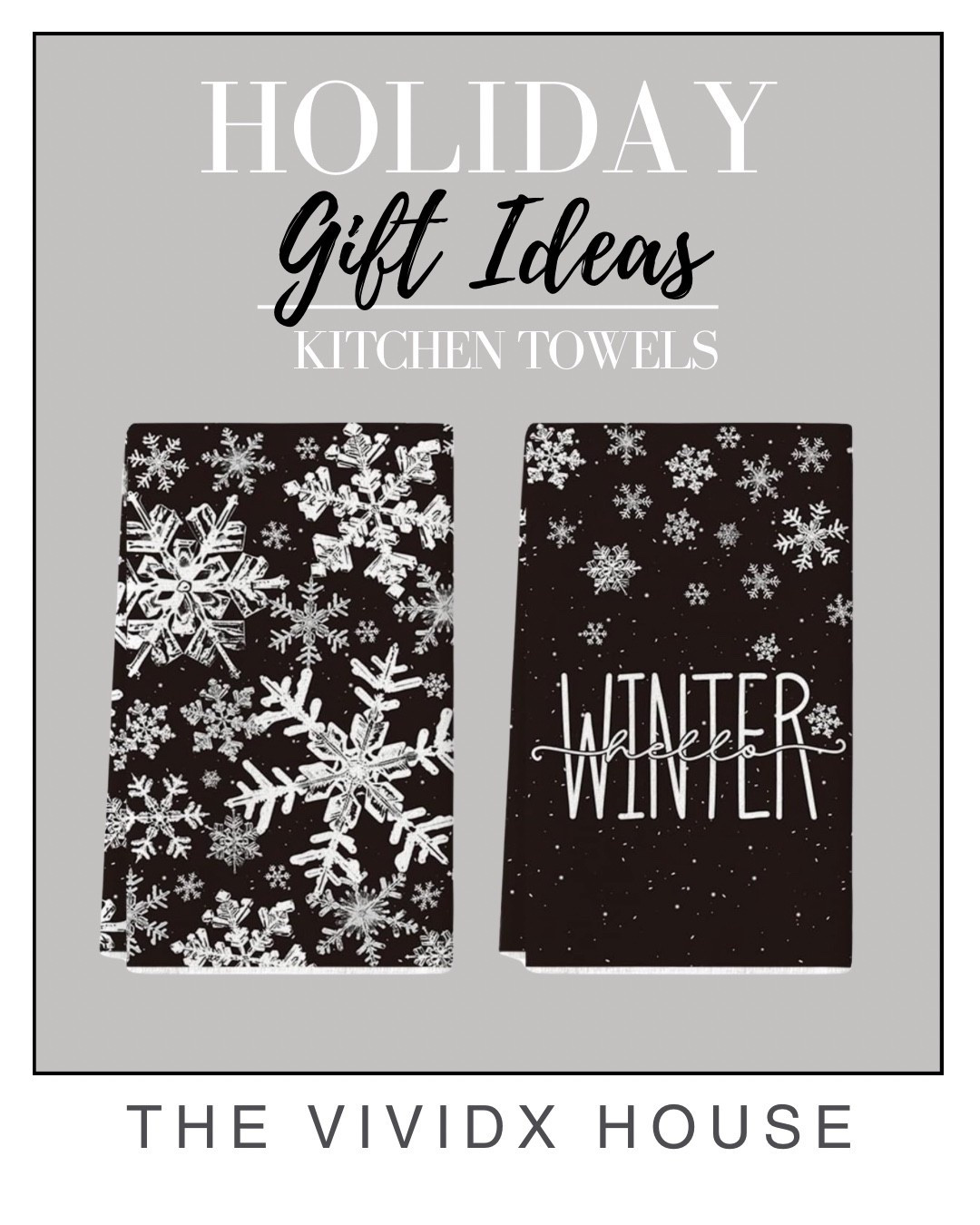 Black and white holiday kitchen

#KitchenTowels #HolidayDecor #Blackandwhite

#LTKGiftGuide #LTKHome #LTKHoliday