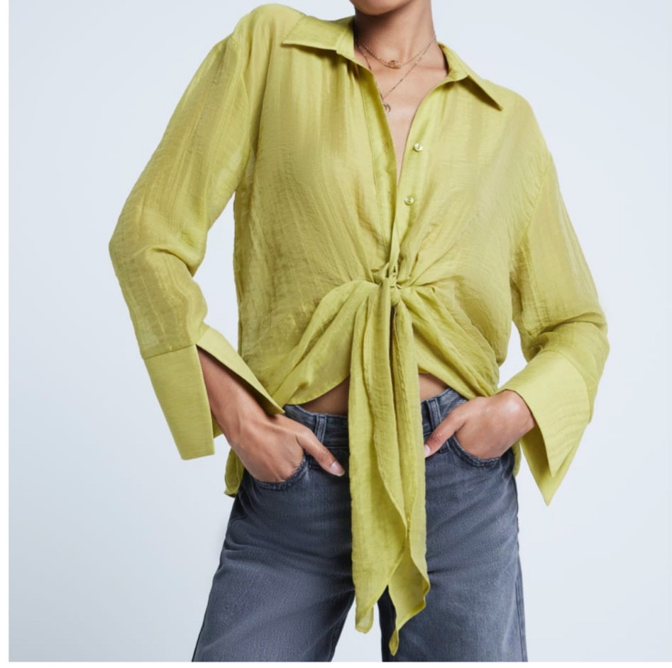 Twist Front Button Up
Shirtt

#LTKstyletip #LTKireland #LTKeurope