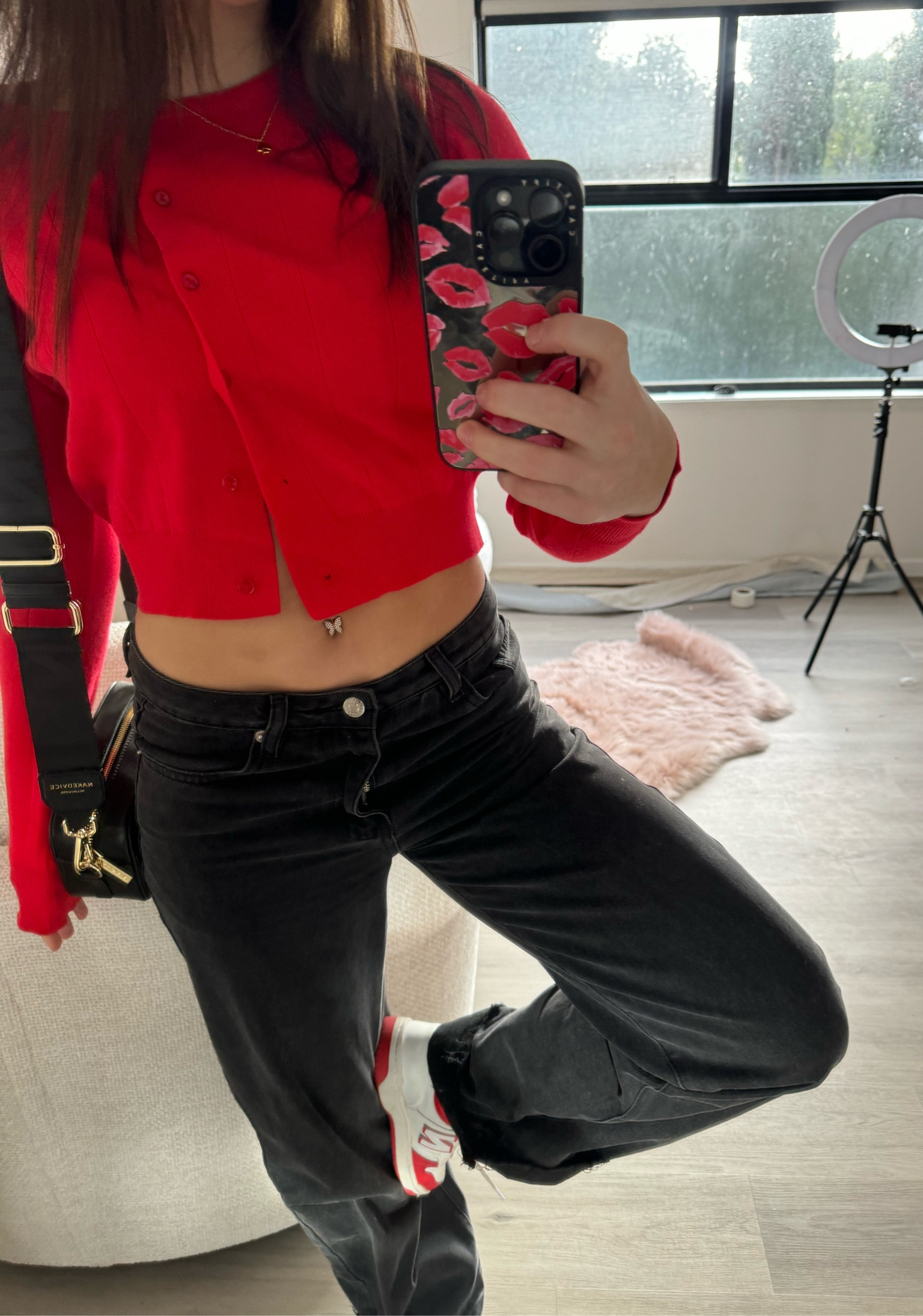 red sandwich method fit 💋💋 

Ive linked the cardi in both usa + canada and aus links (rest of world)

Beginning boutique discount - BBXMALAIKA 

Black jeans are white fox - malaikatiktok for discount

I linked some similar ones 💕💕

