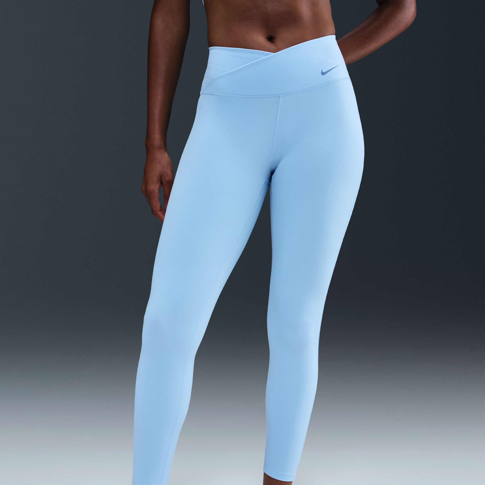 Nike Women's One High-Waisted 7/8 Leggings, Large, Celestine Blue | DICK'S Sporting Goods
