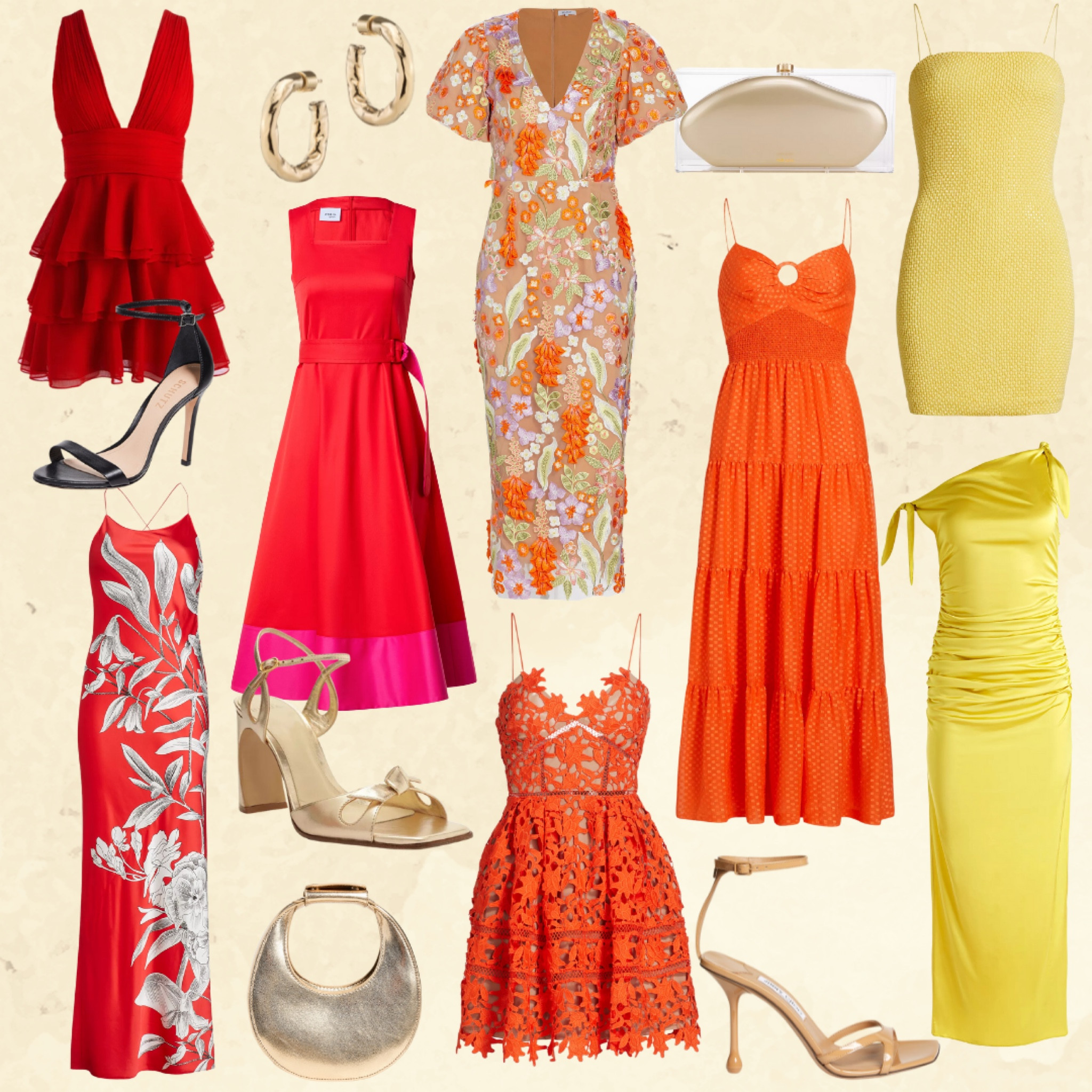 Best dressed guest!❤️🧡💛

#LTKWedding #LTKParties #LTKStyleTip