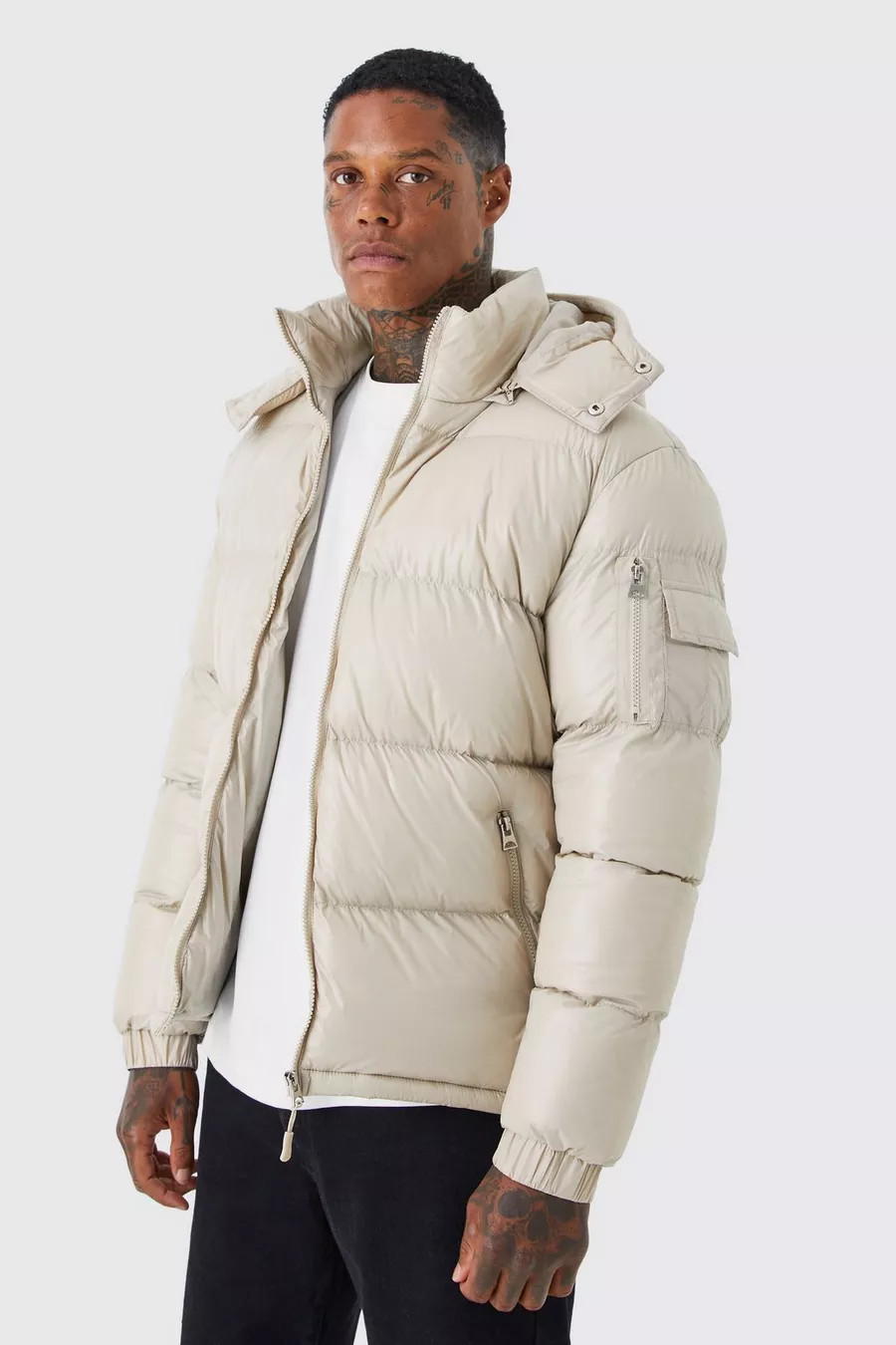 High Shine Padded Puffer | Boohoo.com (UK & IE)