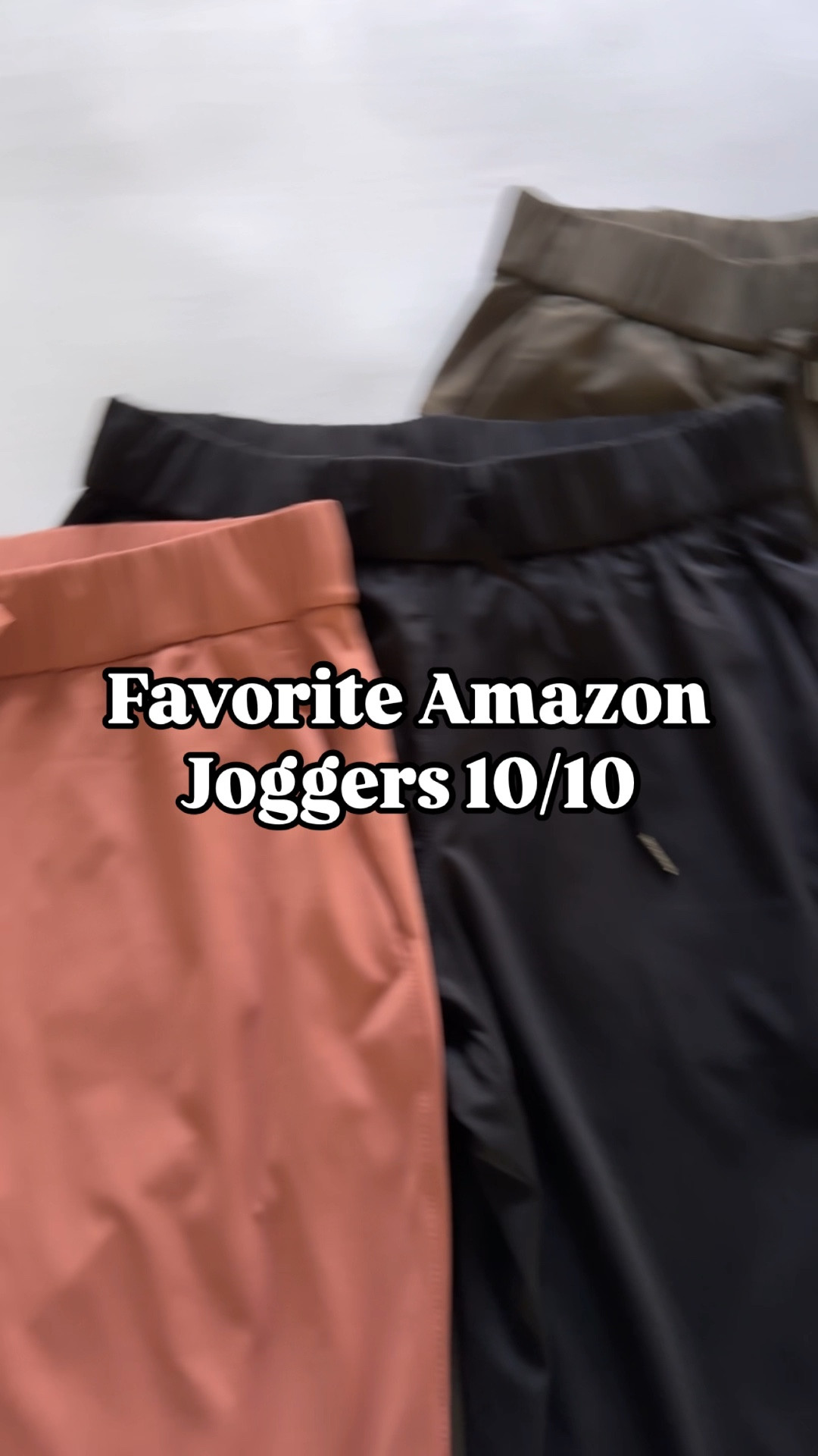 Favorite Amazon Joggers are on deal today! These are a 10/10 🙌🏼 so comfy and tons of color options! 

Follow me for more affordable fashion and Amazon finds! 

Wearing my true size small! 

#santinywomen @santinywomen 

#LTKSaleAlert #LTKStyleTip #LTKOver40