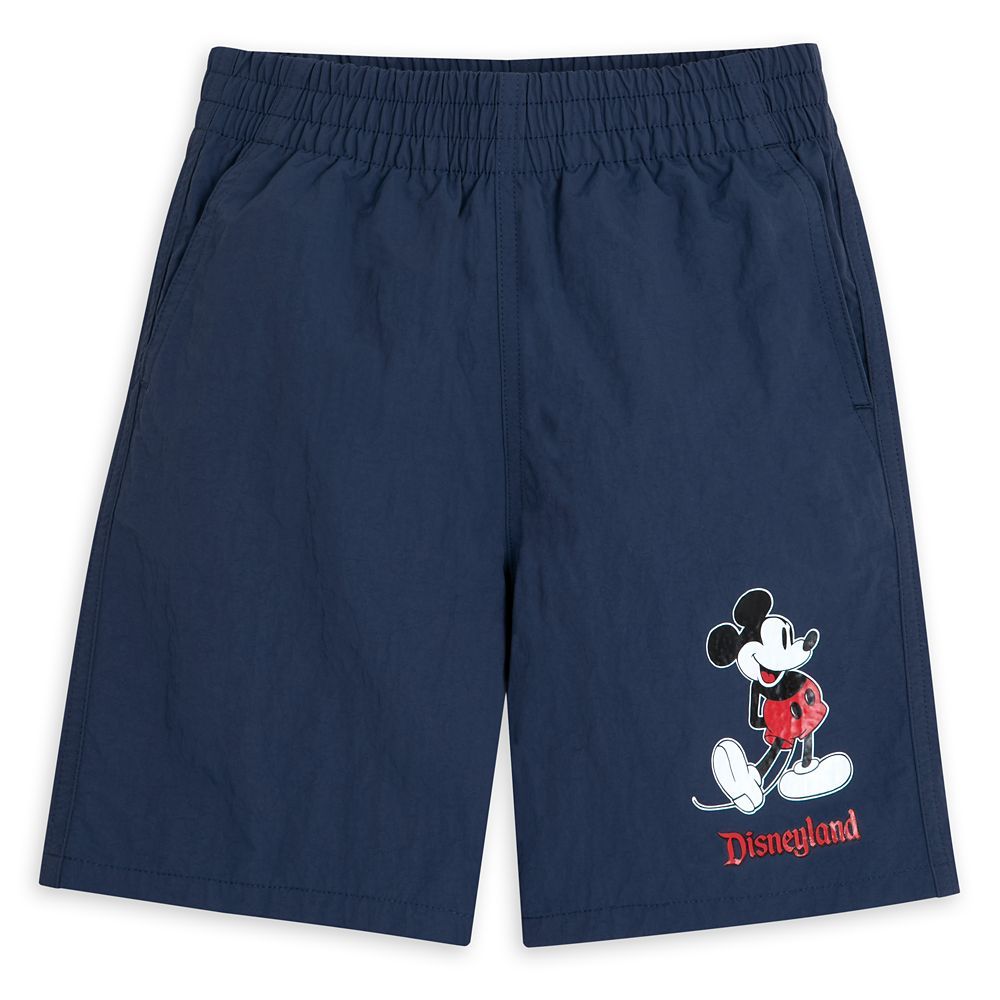 Mickey Mouse Standing Family Matching Shorts for Kids – Disneyland – Navy | Disney Store
