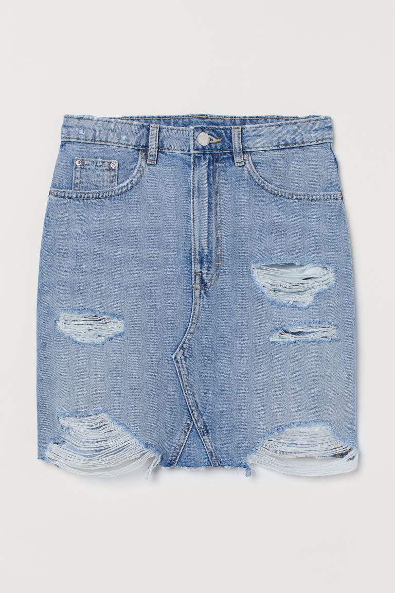 Denim skirt | H&M (UK, MY, IN, SG, PH, TW, HK)