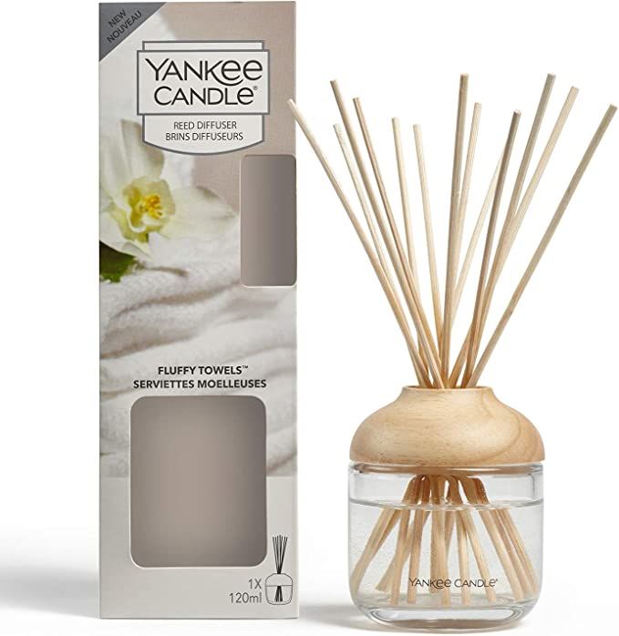 Yankee Candle Reed Diffuser | Fluffy Towels | 120 ml | Up to 10 Weeks of Fragrance           [Ene... | Amazon (UK)