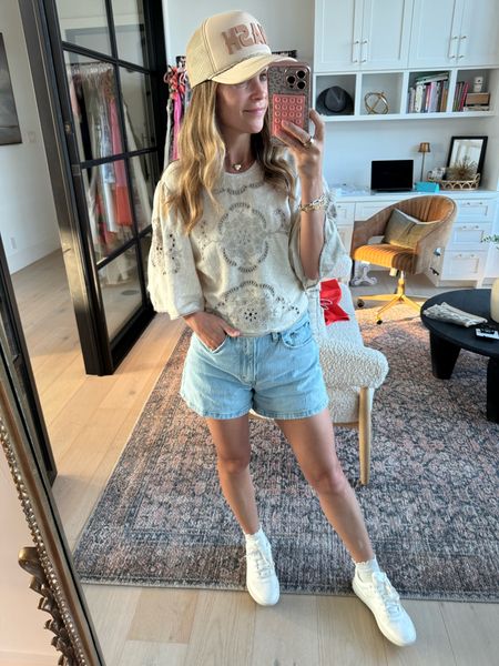 This top is going fast, so cute with denim for summer!

Abercrombie, denim shorts, dad shorts, casual style, mom outfit 

#LTKFindsUnder100 #LTKStyleTip #LTKFindsUnder50