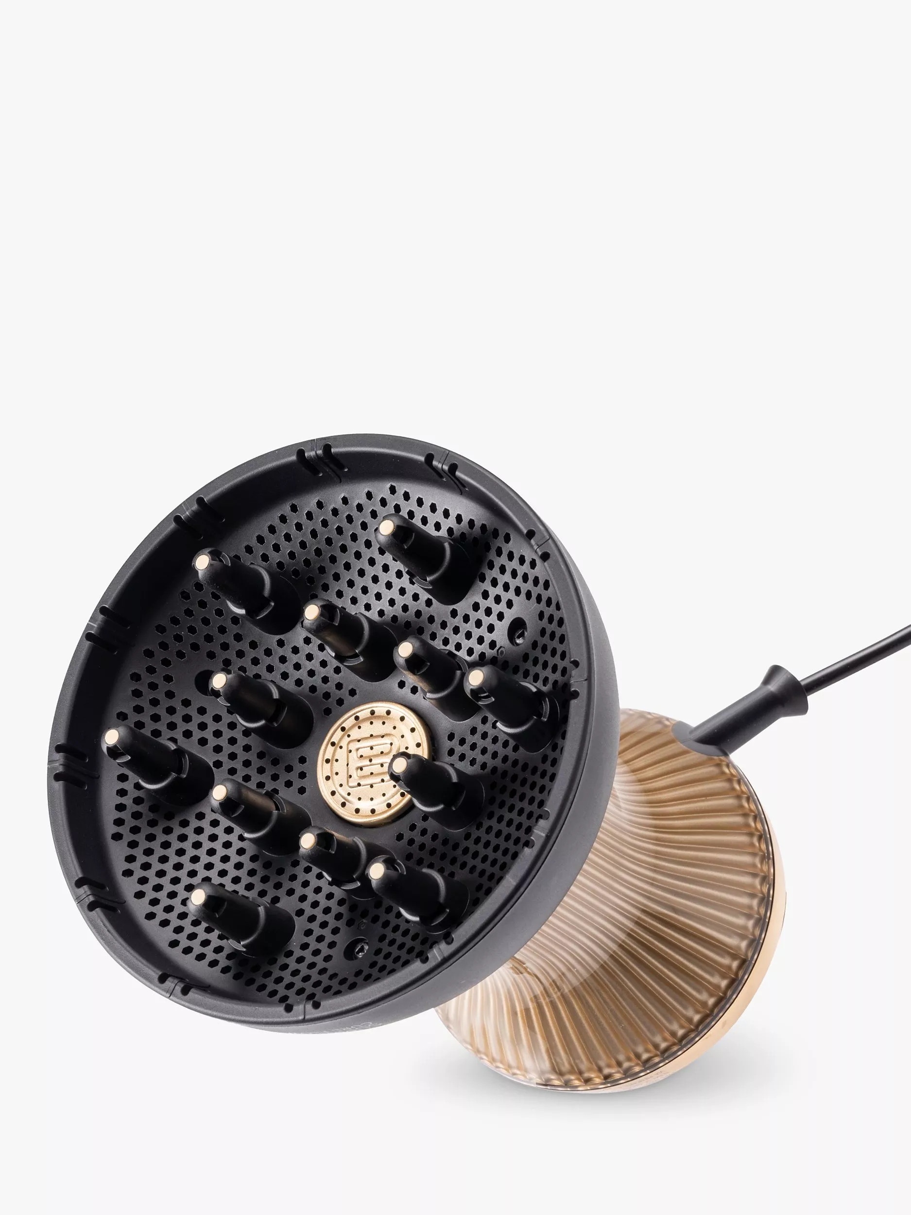 Bellissima Italia Diffon Supreme Hair Diffuser, Black/Gold | John Lewis (UK)