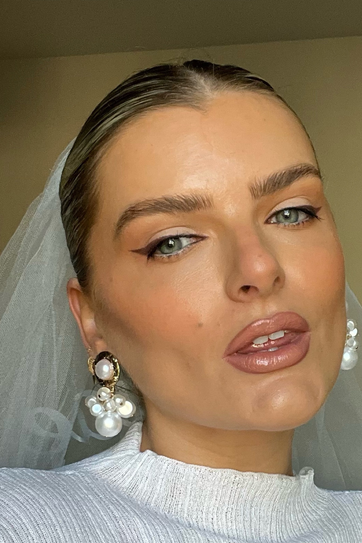 Bridal inspo faux Pearl drop earring! Super affordable!! 🤍 #wedding #bridal #bride #weddinginspo #bridalglam #pearls #earrings #budget 

#LTKunder50 #LTKeurope #LTKwedding