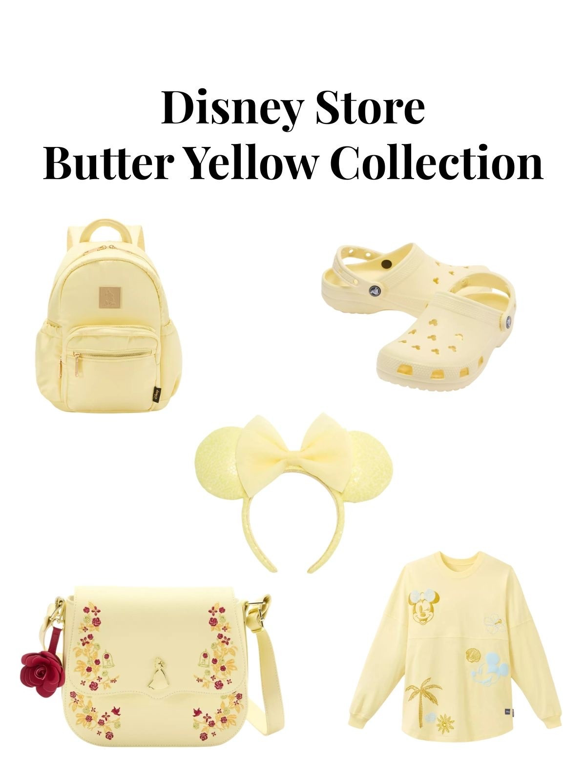 New butter yellow collection from The Disney Store

#LTKTravel