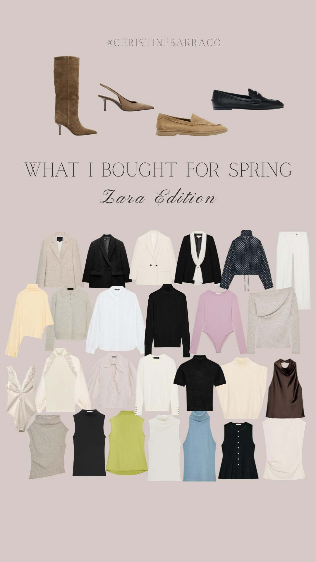 What I bought for spring - Zara Edition! 

 #LTKootd