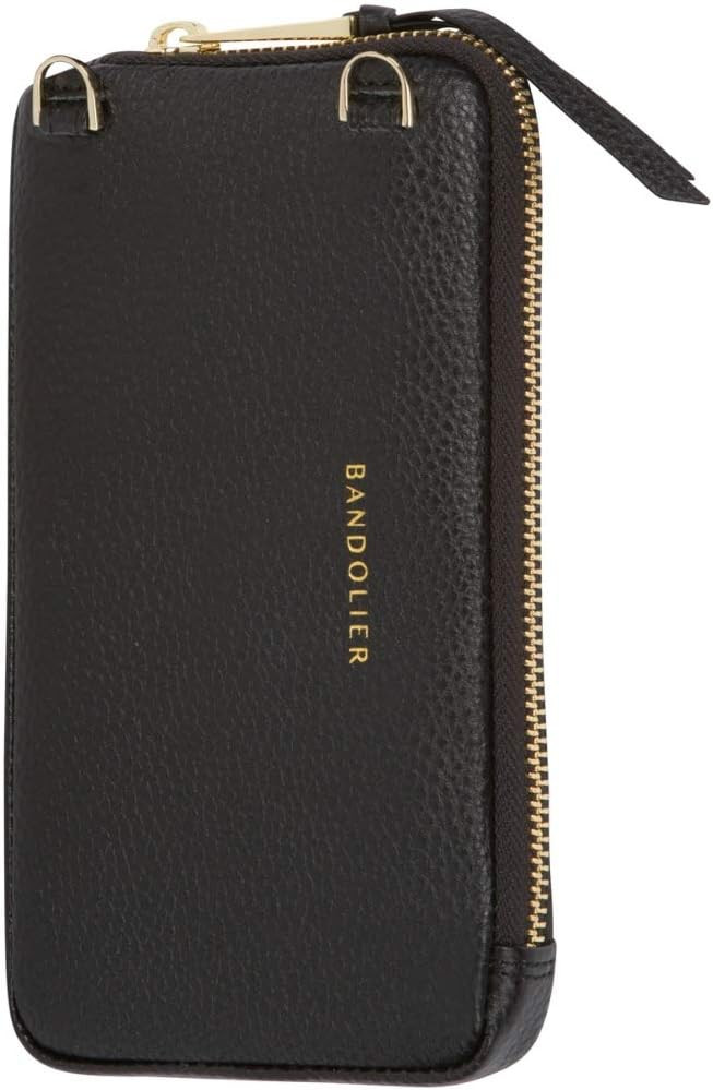 Bandolier Expanded Zip Pouch - Black/Gold - Phone Case & Strap Sold Separately | Amazon (US)