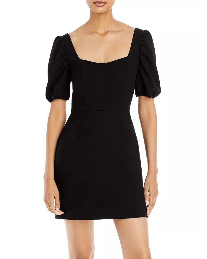FRENCH CONNECTION Berina Short Sleeve Mini Dress Women - Bloomingdale's | Bloomingdale's (US)