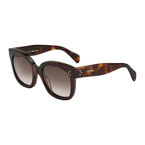 Celine 41805/S 05LHA Tortoise New Audrey Cats Eyes Sunglasses Lens Category 3 S | Amazon (US)