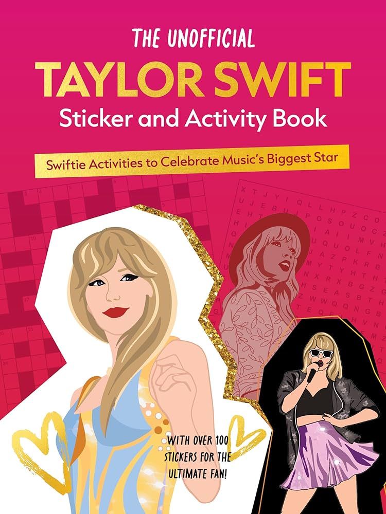 The Unofficial Taylor Swift Sticker and Activity Book: Swiftie Activities to Celebrate the World'... | Amazon (US)