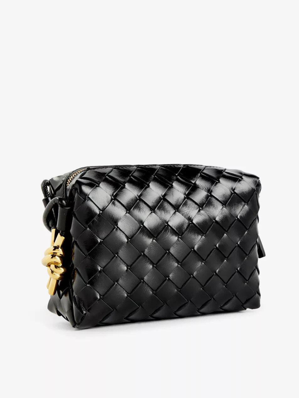 Loop mini leather cross-body bag | Selfridges