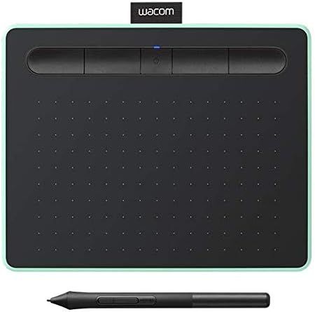 Wacom Intuos Wireless Graphics Drawing Tablet with 3 Downloadable Software Programs, 7.9" X 6.3",... | Amazon (US)