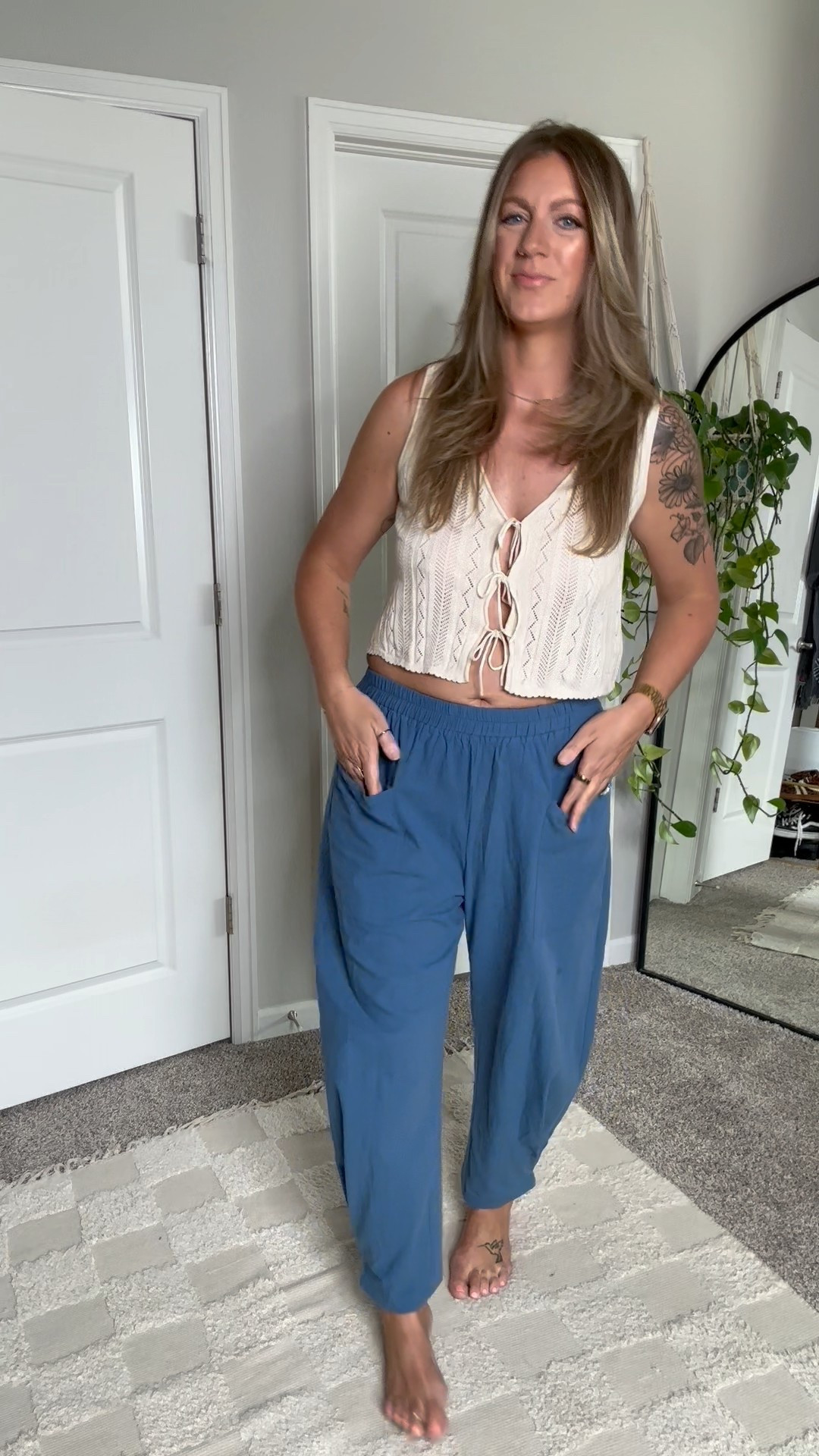 Medium top, large bottoms (more colors) code: Mal15 for 15% off your order of $70+ or Mal20 for 20% off your order of $109+ (usd)

#LTKMidsize #LTKOver40