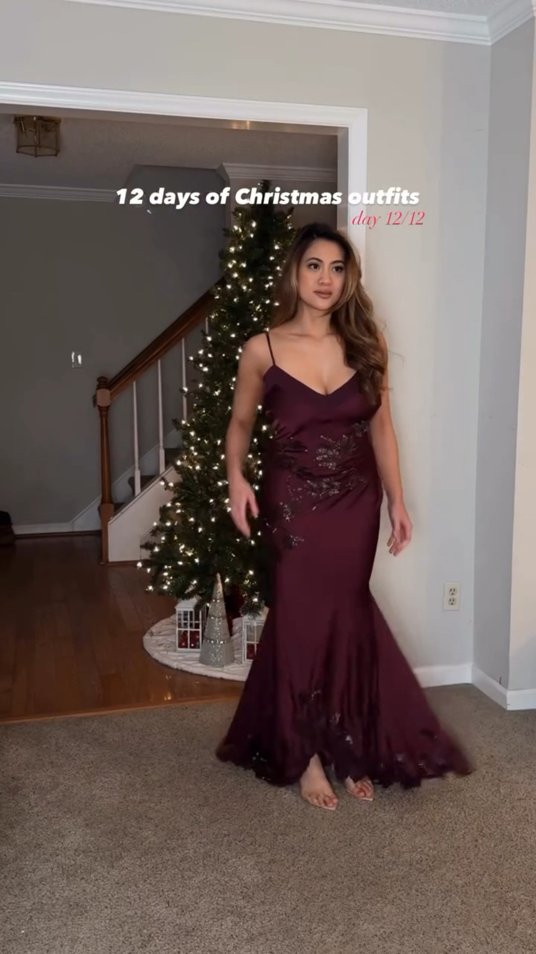 Day 12! 🎄🎁 Ending this series with this
beautiful dress from House of Cb (Anastelle small)

#christmasoutfit #holidayoutfit #festiveoutfit
#christmasoutfitideas holidayoutfitideas
Christmas outfit, holiday outfit, festive outfit, holiday party dress, house of cb anastelle dress, Christmas party dress

#LTKHoliday #LTKPetite #LTKootd