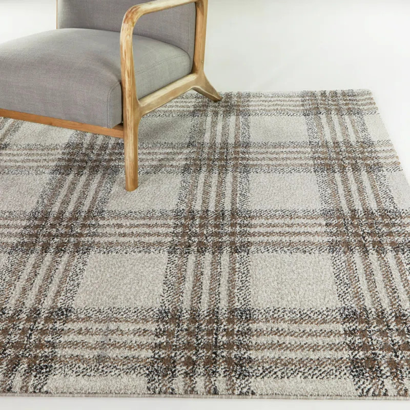 Kage Plaid Rug | Wayfair North America