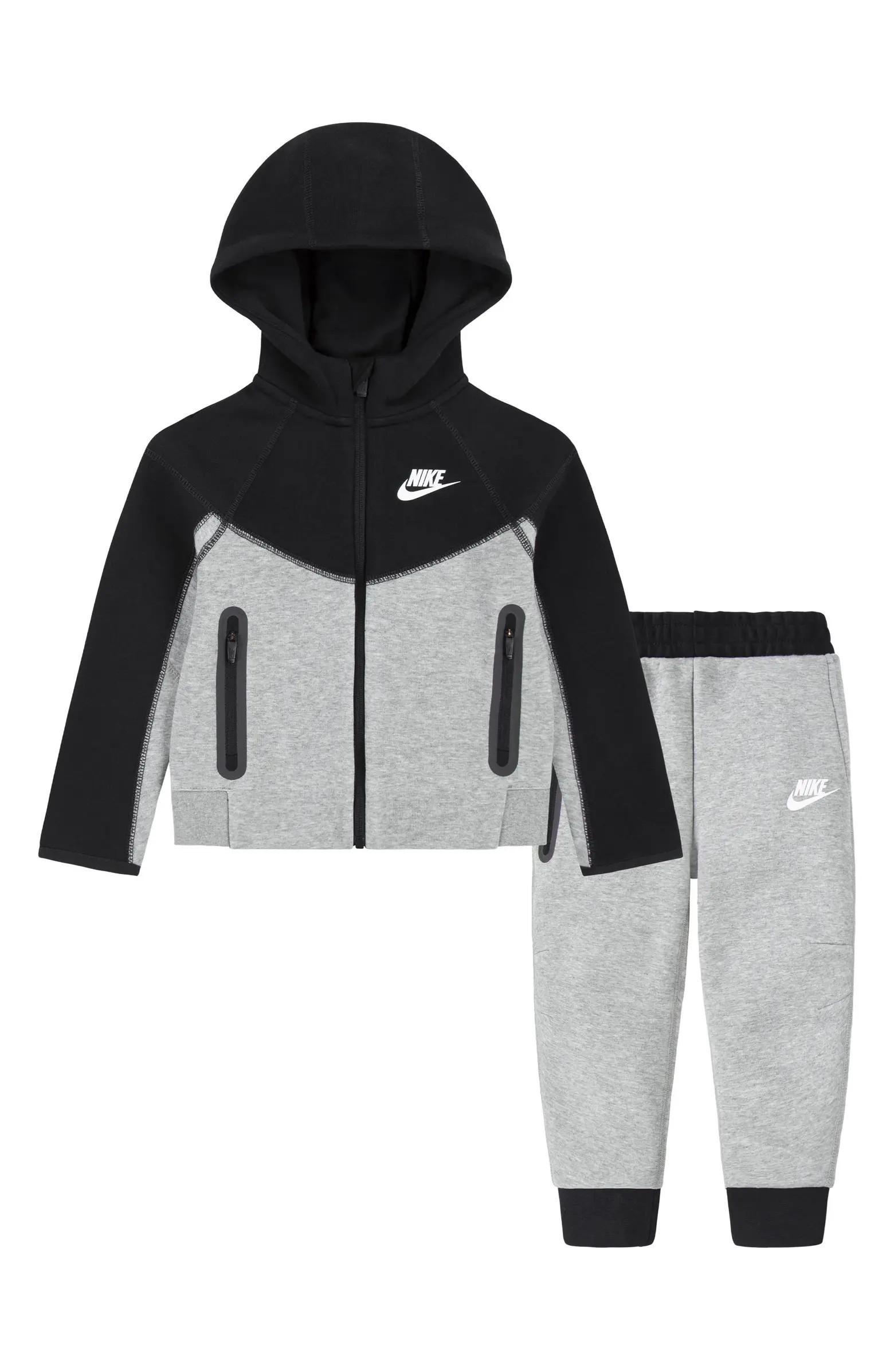 Nike Kids' Tech Fleece Zip Hoodie & Joggers Set | Nordstrom | Nordstrom