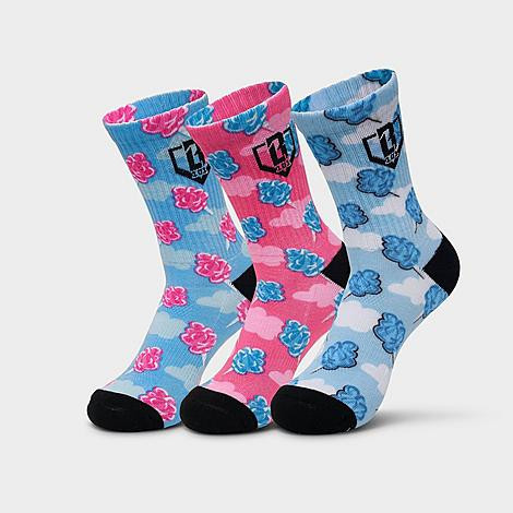 Baseball Lifestyle 101 Men's Cotton Candy Performance Crew Socks (3-Pack) Size: Large | JD Sports (US)