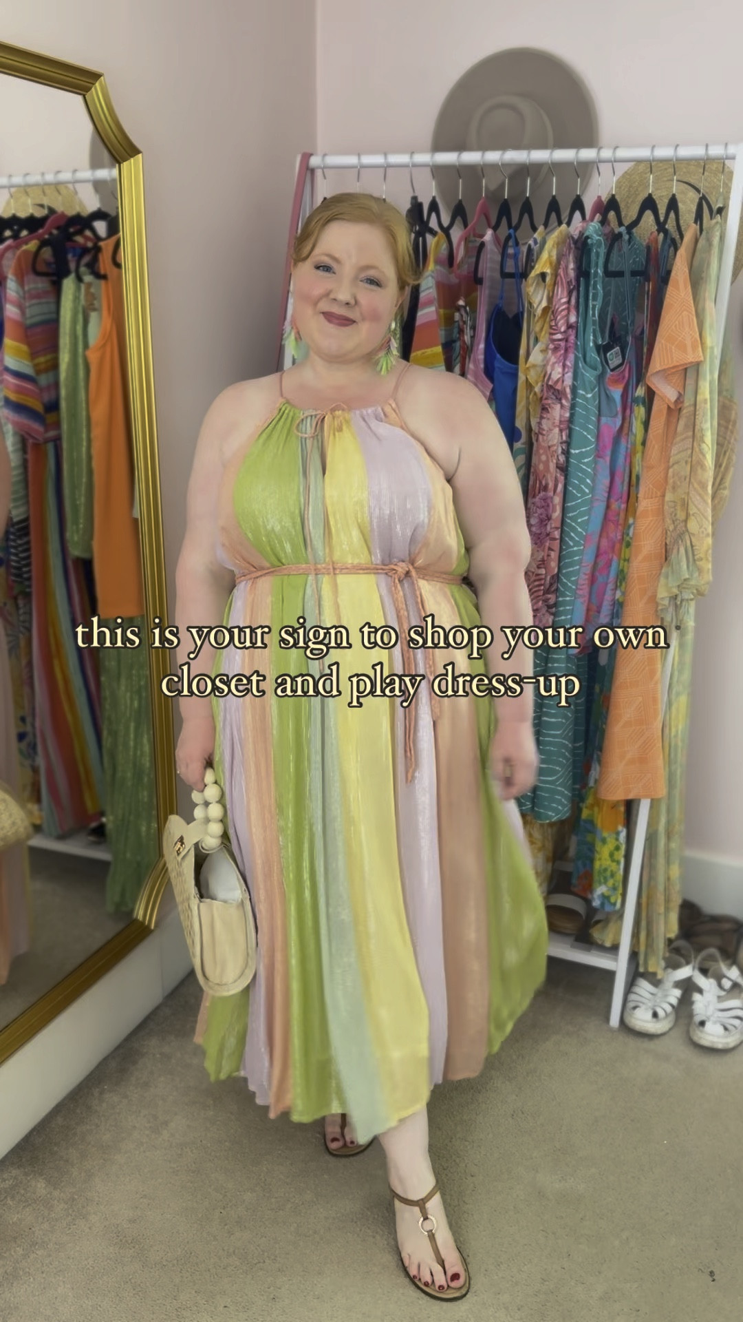 COLOR is my favorite element to play with when it comes to fashion.🌈It has the power to reflect the season, evoke a particular mood, and make the wearer shine. I especially love that when particular colors are trending, an outfit from last year (or last decade) can feel very NOW. Take this as your sign to shop your own closet and play dress-up with those older items that just so happen to be in a trending shade. It’ll breathe new life into those pieces and help you fall in love with your wardrobe all over again. I’m loving all things creamsicle orange 🍊 at the moment, and I mixed a few new pieces with a few older ones in this Reel.🧡



#LTKSeasonal #LTKSummerSales #LTKPlusSize