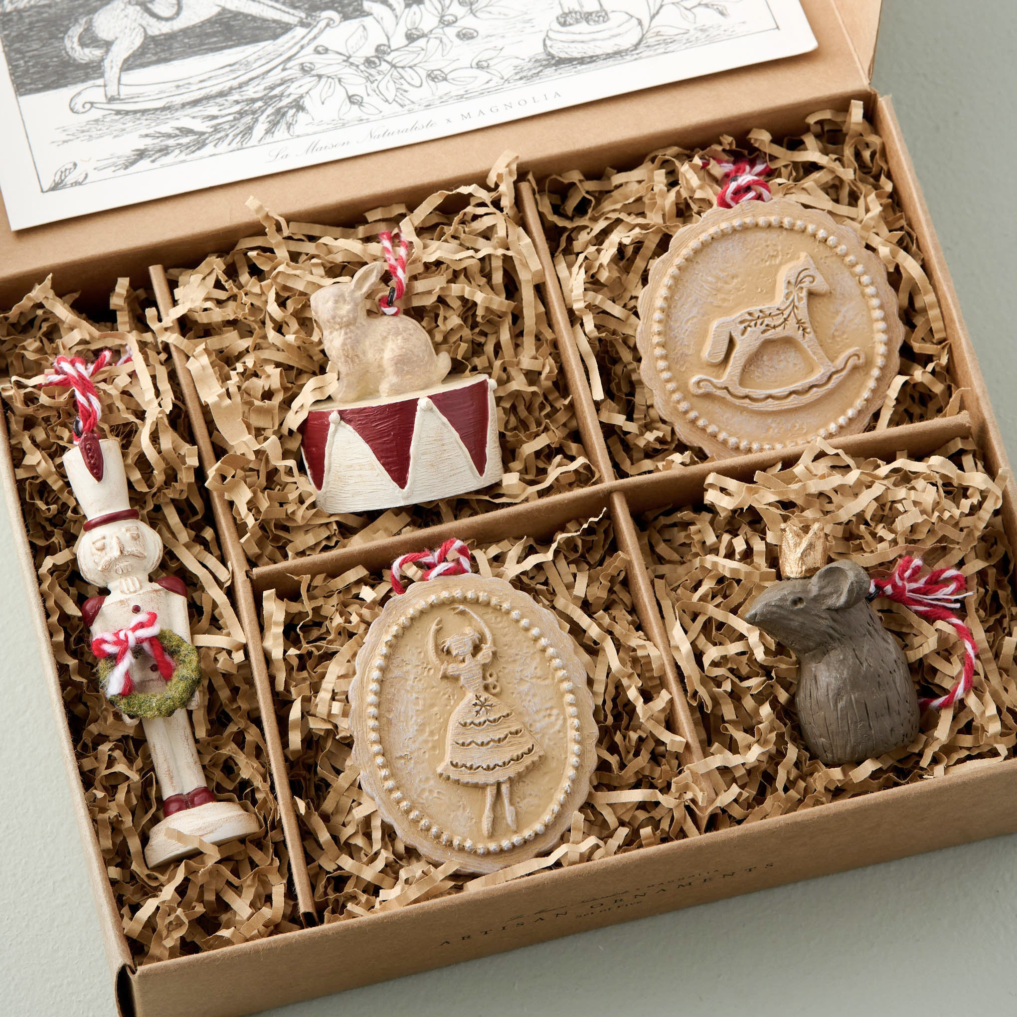 Nutcracker Folklore Ornament Set | Magnolia