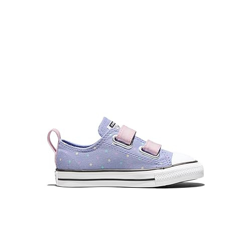 Converse, Unisex Kids, Chuck Taylor® All Star® Beads Easy On (Infant/Toddler), Very Peri/New Found Bloom, 4, Medium, Toddler | Amazon (US)