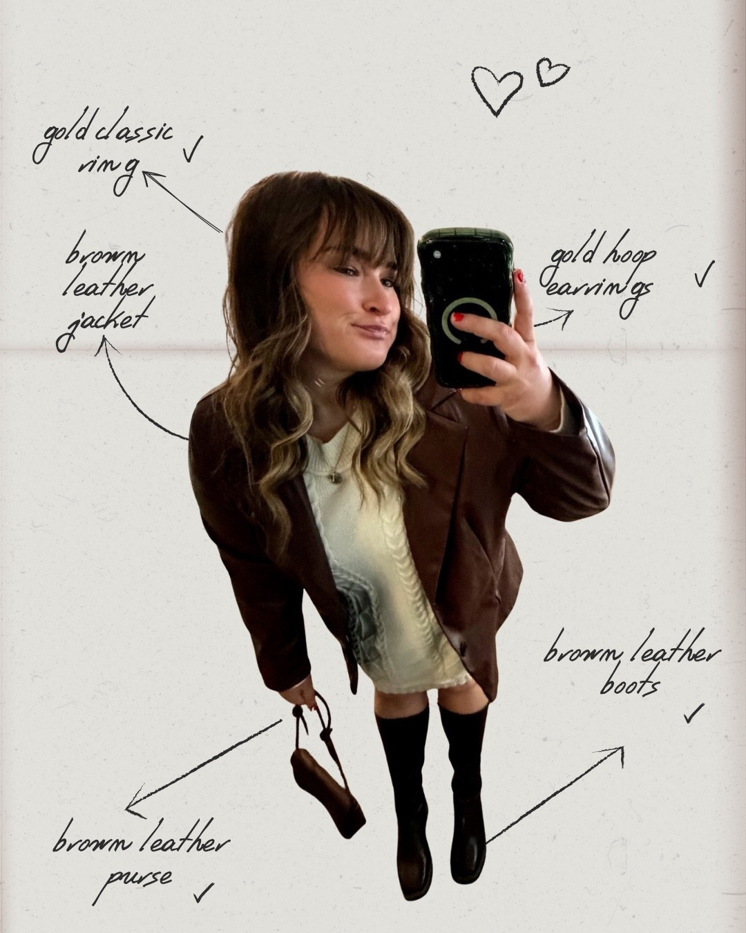 Outfit breakdown 🧥🤎🤍

#LTKdayinmylife #LTKootd #LTKgrwm