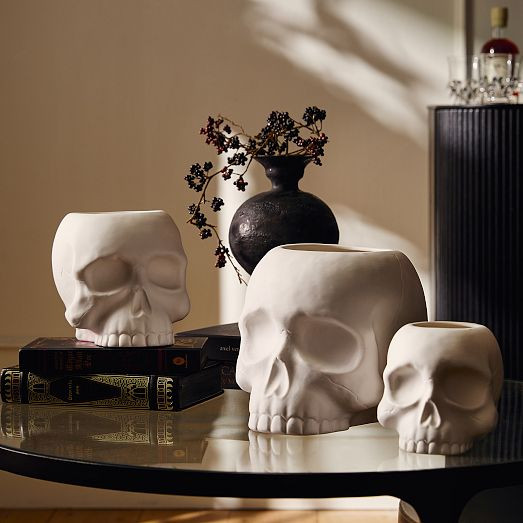 Skull Luminaires Candleholders | West Elm (US)