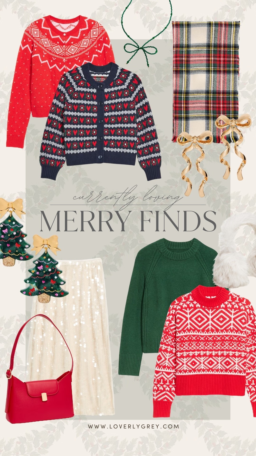Colorful holiday finds that are perfect for any upcoming festivities you have planned! I am loving the Fair Isle sweaters, cheerful earrings, and the sparkly skirt! Perfect pieces for holiday parties, driving through Christmas lights, or festive dinners! 

#LTKHoliday #LTKFindsUnder100 #LTKSeasonal