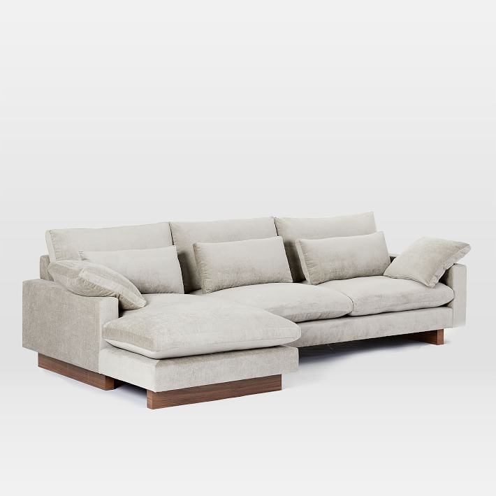 Harmony 2-Piece Chaise Sectional | West Elm (US)