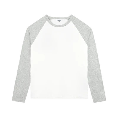 Raglan Long Sleeve T-Shirt - Grey | Parke