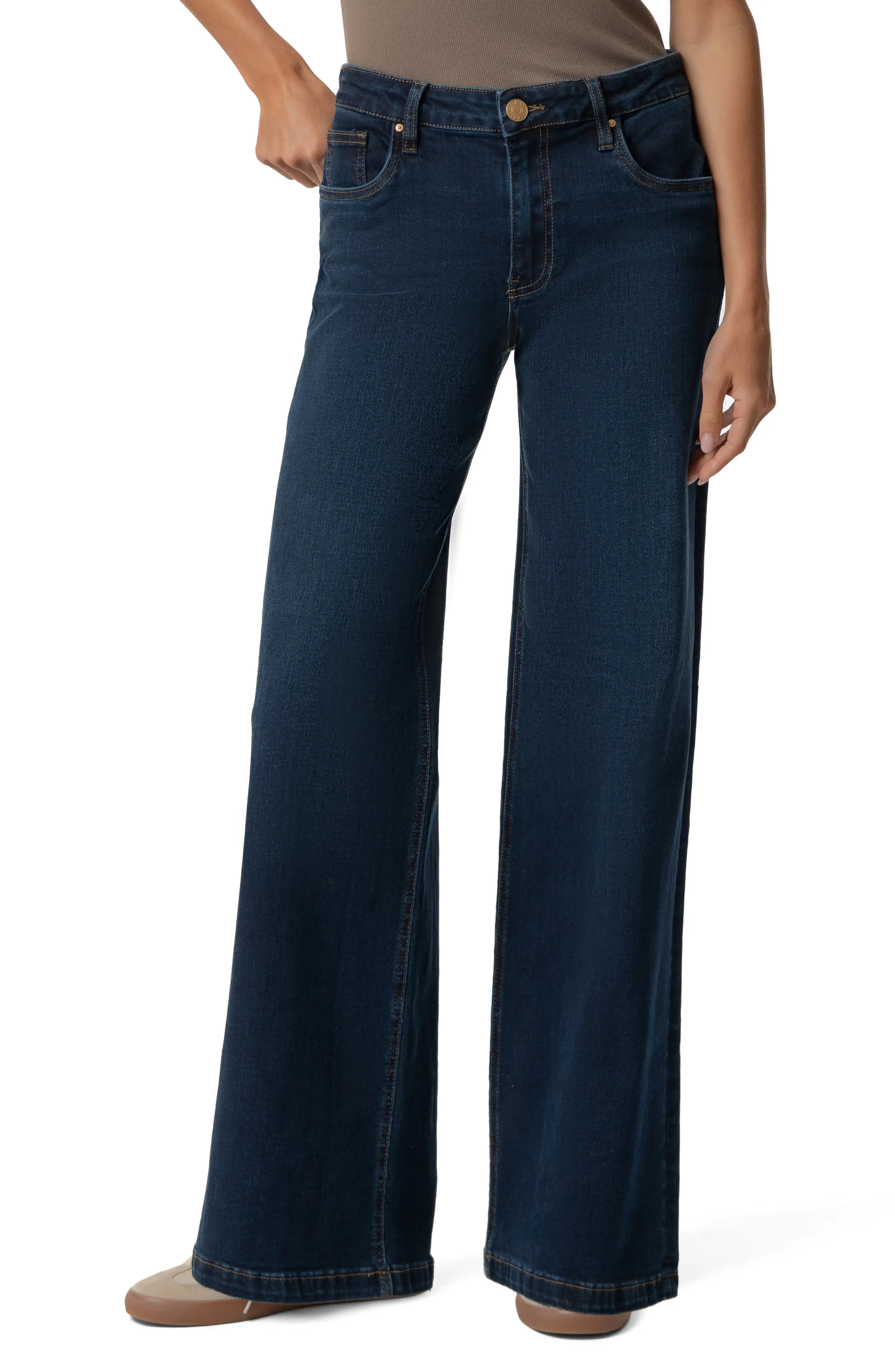 KUT from the Kloth The Jean High Waist Wide Leg Jeans (Women) | Nordstrom | Nordstrom